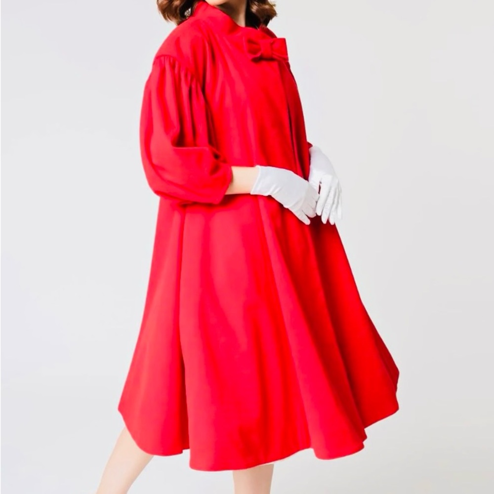 Unique Vintage Barbie 1960s Swing Red Women's Jacket - Picture 6 of 10